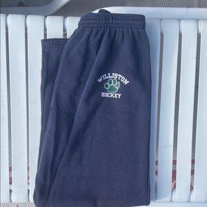 Williston Hockey Navy Sweatpants